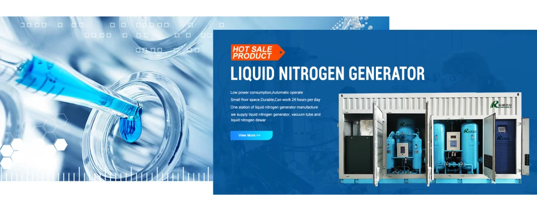 High Efficiency Nitrogen Liquefier Liquid Nitrogen Production