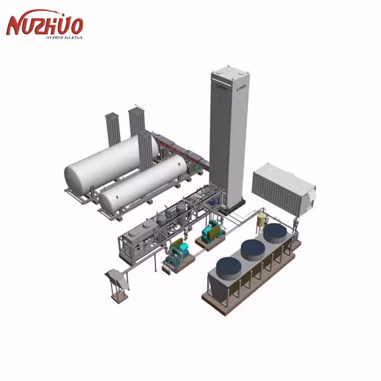 Unité de séparation cryogénique de l'air liquide/usine de générateur d'azote à oxygène liquide