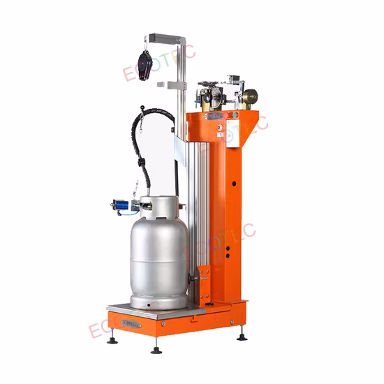 Petite balance de remplissage automatique de pesage de gaz GPL pour CO2 GNL liquide Argom/azote/hélium/oxygène/ammoniac/chlore/gaz mixte
