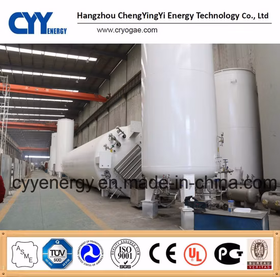 Réservoir de stockage liquide cryogénique de ventes chaudes pour Lox Lin Lar LCO2 GNL